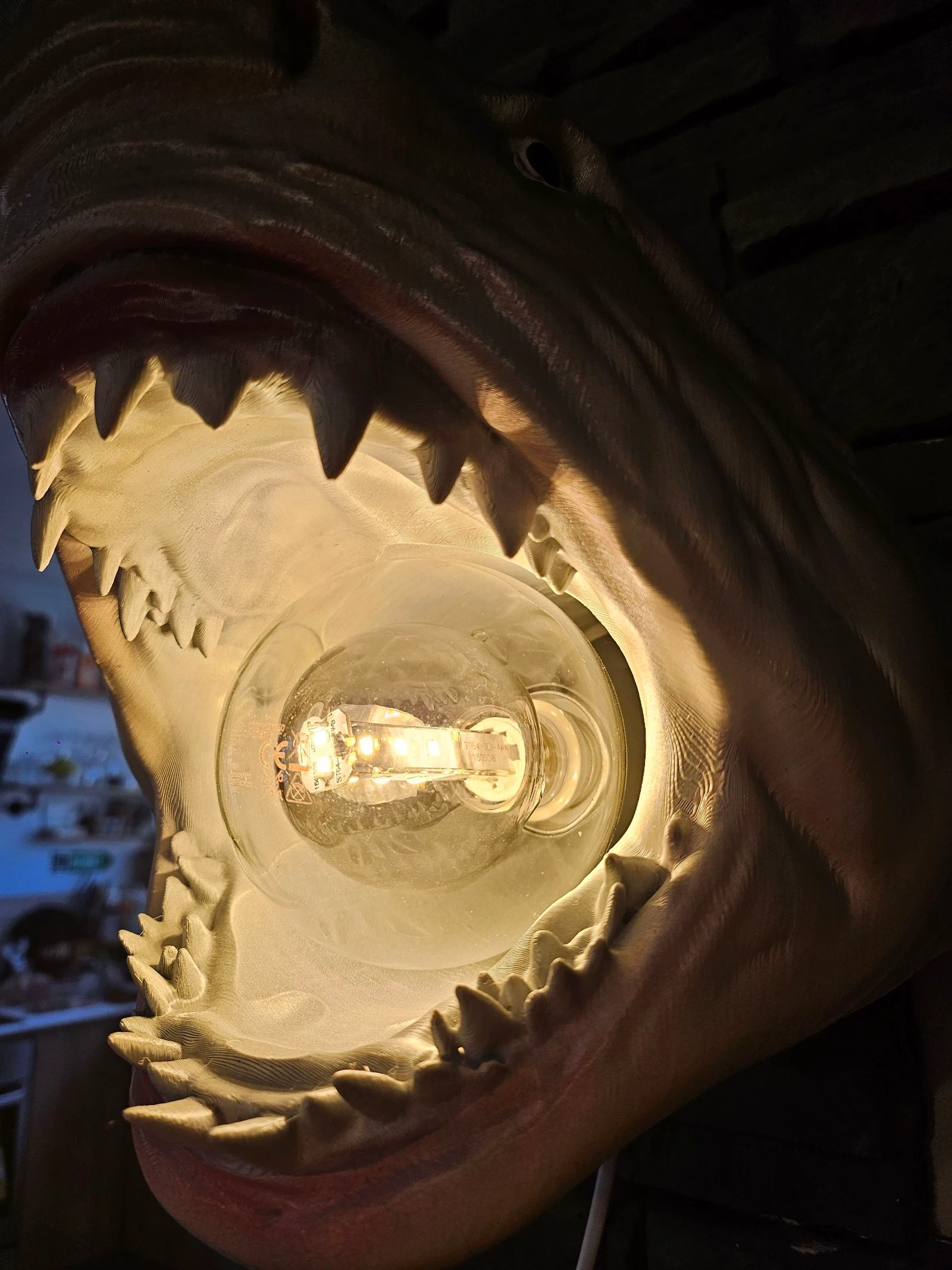 Lampe grand Requin blanc – photo 6